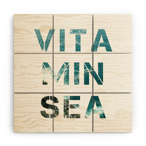 Gale Switzer Vitamin Sea Wood Wall Mural
