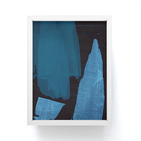 GalleryJ9 Dark Abstract Framed Mini Art Print