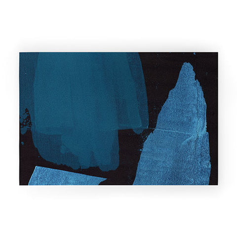 GalleryJ9 Dark Abstract Welcome Mat