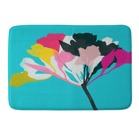 Garima Dhawan alstroemeria 1 Memory Foam Bath Mat