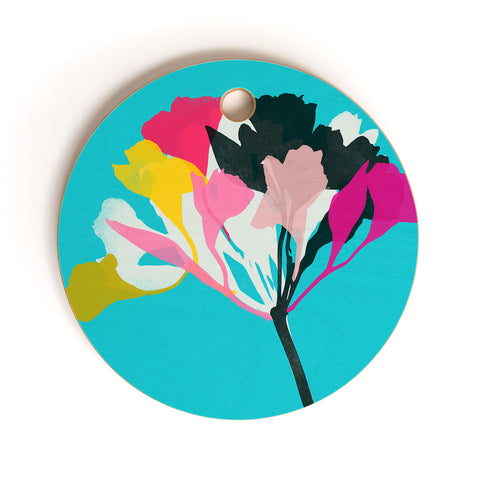 Garima Dhawan alstroemeria 1 Cutting Board Round