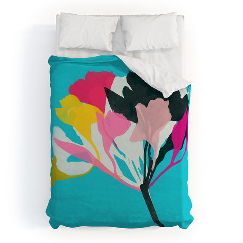Garima Dhawan alstroemeria 1 Duvet Cover