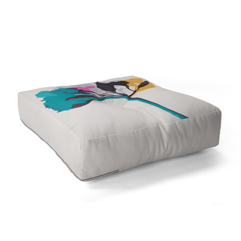 Garima Dhawan alstroemeria 16 Floor Pillow Square