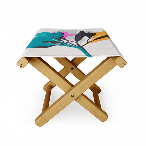 Garima Dhawan alstroemeria 16 Folding Stool
