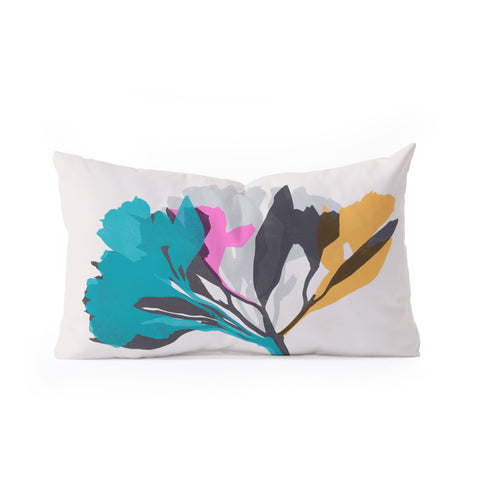 Garima Dhawan alstroemeria 16 Oblong Throw Pillow