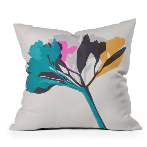 Garima Dhawan alstroemeria 16 Throw Pillow