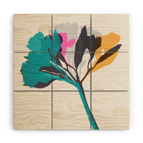 Garima Dhawan alstroemeria 16 Wood Wall Mural