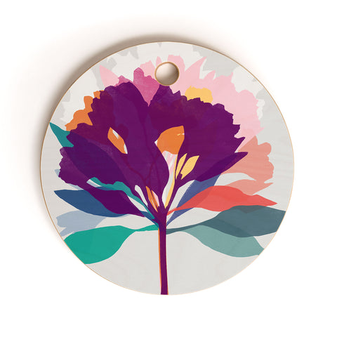 Garima Dhawan alstroemeria 2 Cutting Board Round