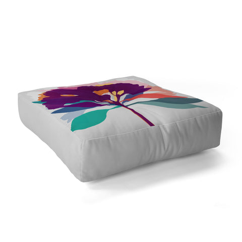 Garima Dhawan alstroemeria 2 Floor Pillow Square