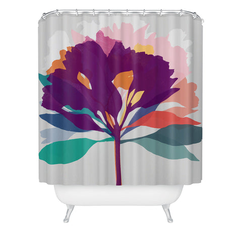Garima Dhawan alstroemeria 2 Shower Curtain