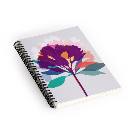 Garima Dhawan alstroemeria 2 Spiral Notebook