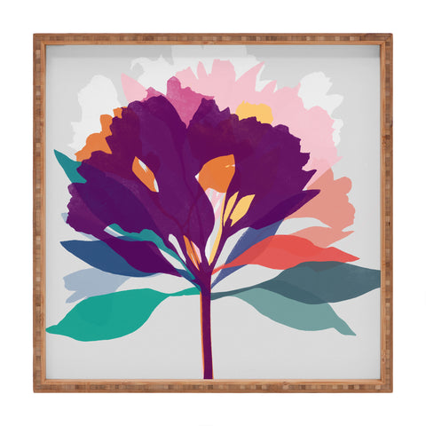 Garima Dhawan alstroemeria 2 Square Tray