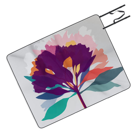 Garima Dhawan alstroemeria 2 Picnic Blanket