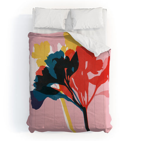 Garima Dhawan alstroemeria 9 Comforter