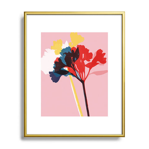 Garima Dhawan alstroemeria 9 Metal Framed Art Print