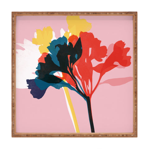 Garima Dhawan alstroemeria 9 Square Tray