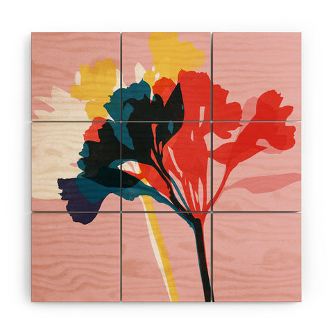 Garima Dhawan alstroemeria 9 Wood Wall Mural