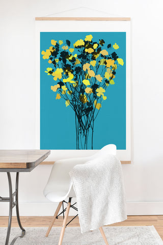 Garima Dhawan buttercups 1 Art Print And Hanger
