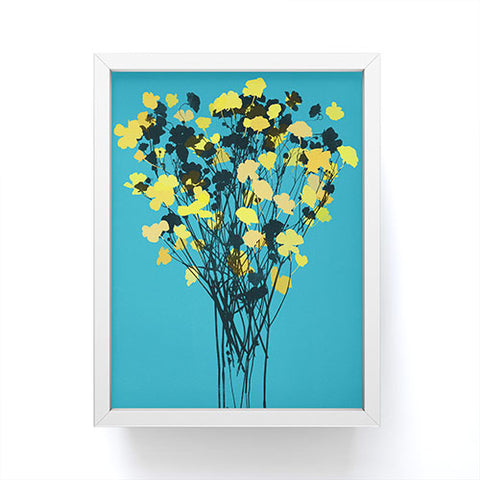 Garima Dhawan buttercups 1 Framed Mini Art Print