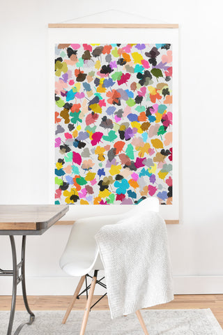 Garima Dhawan buttercups 3 Art Print And Hanger