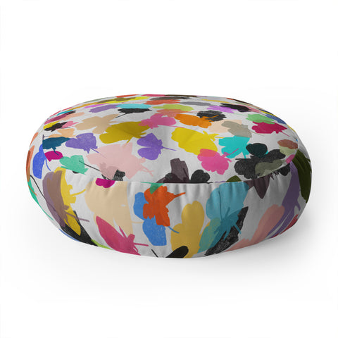 Garima Dhawan buttercups 3 Floor Pillow Round