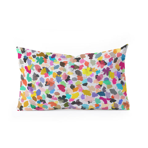 Garima Dhawan buttercups 3 Oblong Throw Pillow