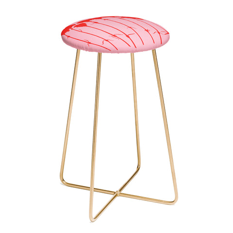 Garima Dhawan carnations 3 Counter Stool