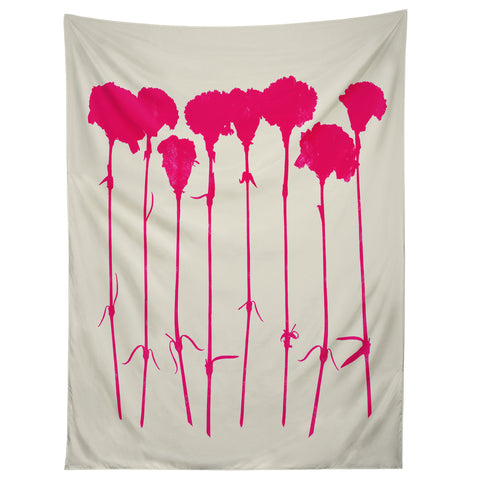 Garima Dhawan Carnations Pink Tapestry