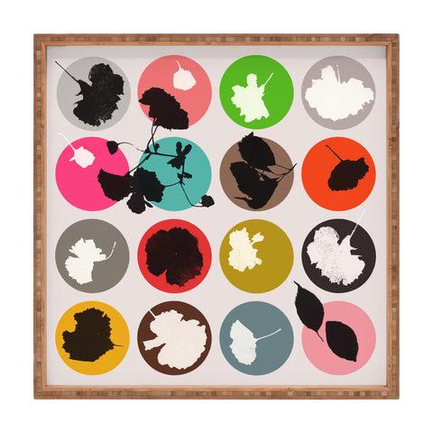 Garima Dhawan cherry blossom 2 Square Tray