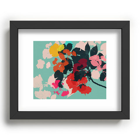 Garima Dhawan cherry blossom 5 Recessed Framing Rectangle