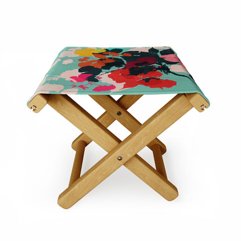 Garima Dhawan cherry blossom 5 Folding Stool