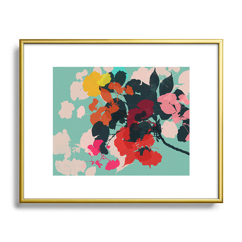Garima Dhawan cherry blossom 5 Metal Framed Art Print