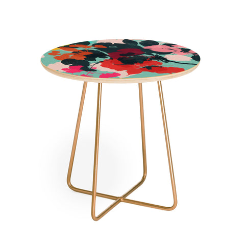 Garima Dhawan cherry blossom 5 Round Side Table