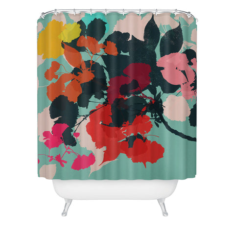 Garima Dhawan cherry blossom 5 Shower Curtain