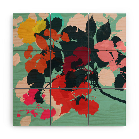 Garima Dhawan cherry blossom 5 Wood Wall Mural