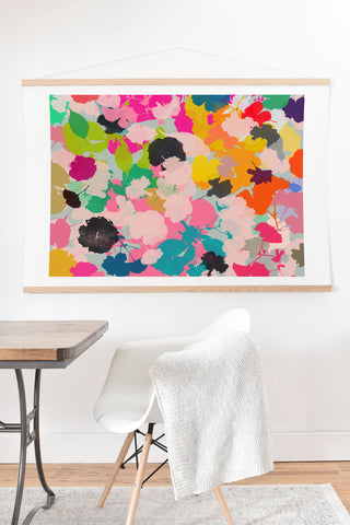 Garima Dhawan cherry blossom 6 Art Print And Hanger