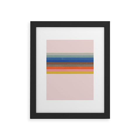 Garima Dhawan colorfields 3 Framed Art Print