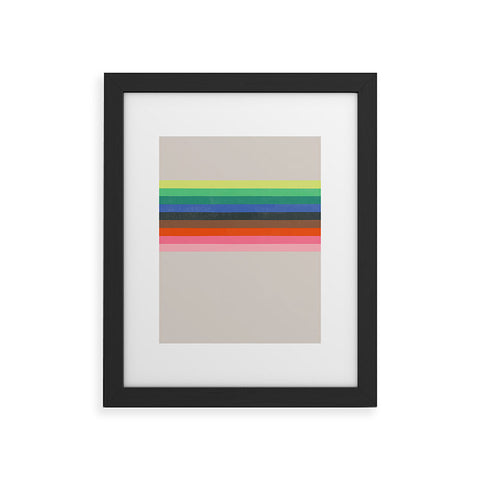 Garima Dhawan colorfields 4 Framed Art Print