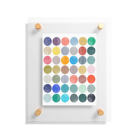 Garima Dhawan colorplay 19 Floating Acrylic Print