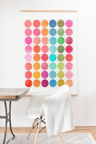 Garima Dhawan Colorplay 5 Art Print And Hanger