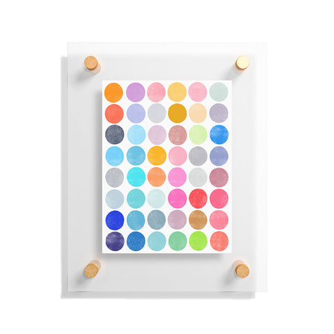 Garima Dhawan Colorplay 9 Floating Acrylic Print