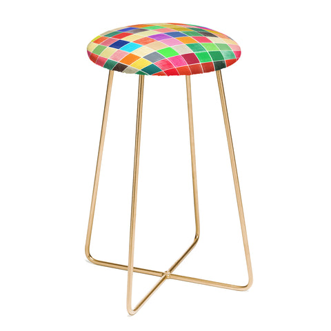 Garima Dhawan Colorquilt 2 Counter Stool