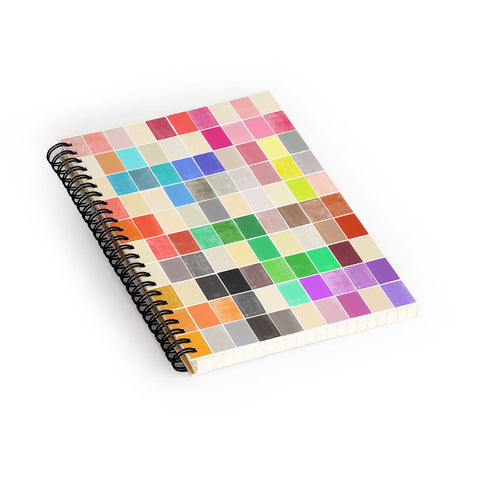 Garima Dhawan Colorquilt 3 Spiral Notebook