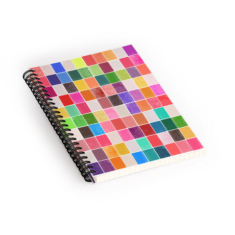 Garima Dhawan Colorquilt 4 Spiral Notebook