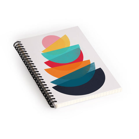 Garima Dhawan colorstack 1 Spiral Notebook