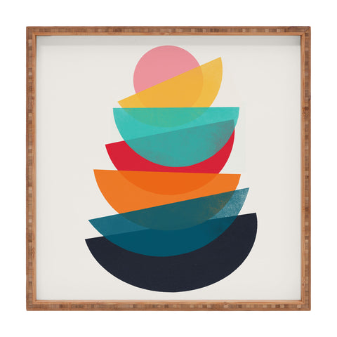 Garima Dhawan colorstack 1 Square Tray