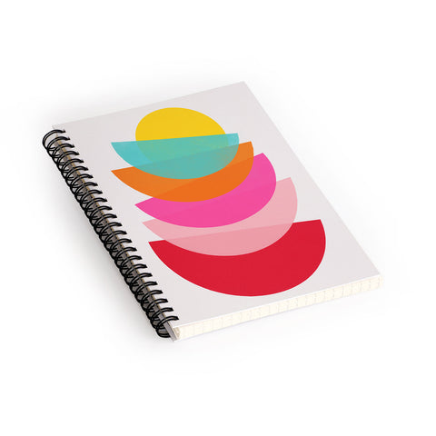 Garima Dhawan colorstack 2 Spiral Notebook