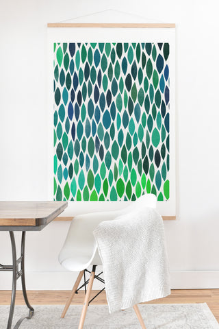 Garima Dhawan connections 2 Art Print And Hanger