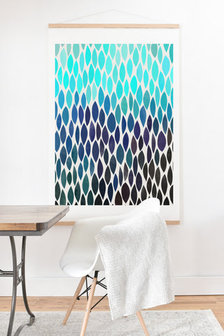 Garima Dhawan connections 4 Art Print And Hanger