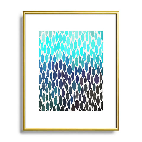 Garima Dhawan connections 4 Metal Framed Art Print